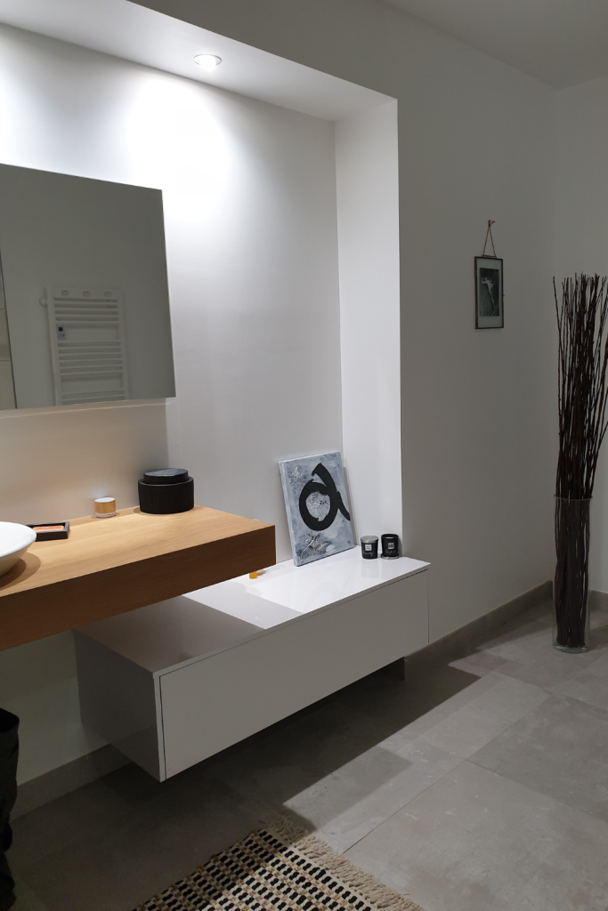Création d'un salle de bain familiale | Maison proche de La Rochelle | Conception d'une salle de bain